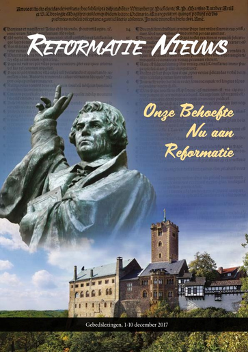 Omslag Gebedsweek: Onze Behoefte Nu aan Reformatie
